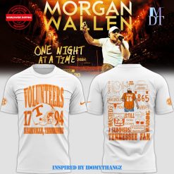 Tennessee Volunteers X Morgan Wallen Neyland Stadium 2024 White T-Shirt