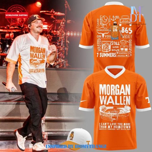 Tennessee x Morgan Wallen Knoxville 2024 Limited Football Jersey