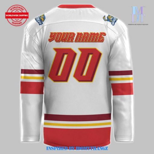 Toledo Walleye Marvel Super Hero Night Iron Man 2024 Hockey Jersey