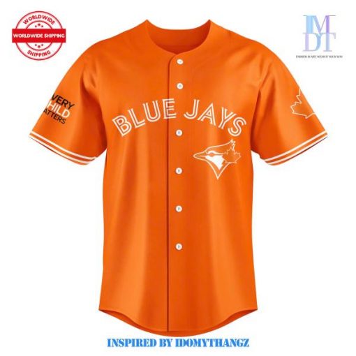 Toronto Blue Jays Orange Shirt Day Every Child Matters Custom Baseball Jersey