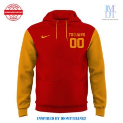 USC Trojans Team Official Opening Red And Yellow New Season Hoodie