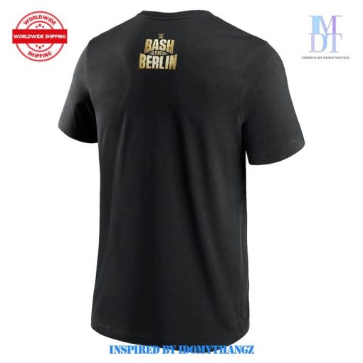 WWE Bash In Berlin 2024 Gold Flag Shirt