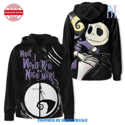 What A Wonderful Nightmare Before Christmas Hoodie