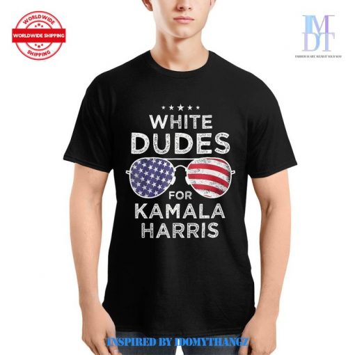 White Dude For Kamala Harris Shirt