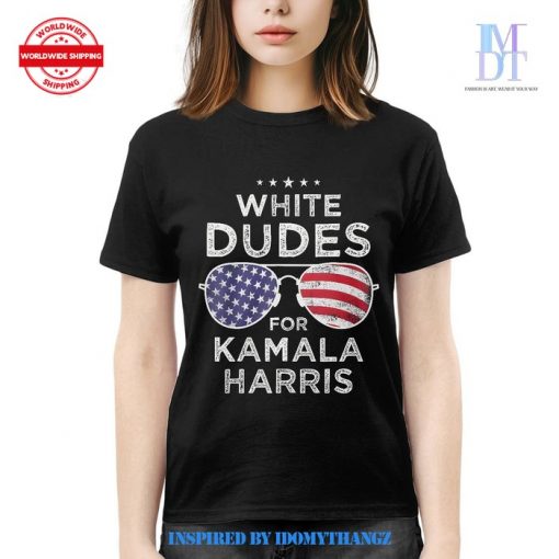 White Dude For Kamala Harris Shirt