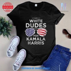 White Dude For Kamala Harris Shirt