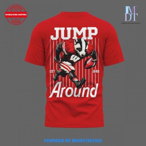 Wisconsin Badgers Jump Around Shirt