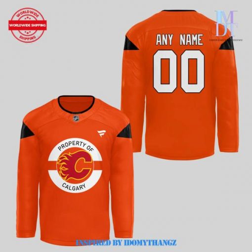 2024 Calgary Flames Truth and Reconciliation Custom Jersey