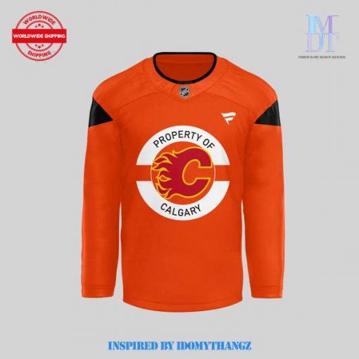 2024 Calgary Flames Truth and Reconciliation Custom Jersey