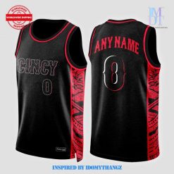 2024 Cincinnati Reds Custom Basketball Jersey