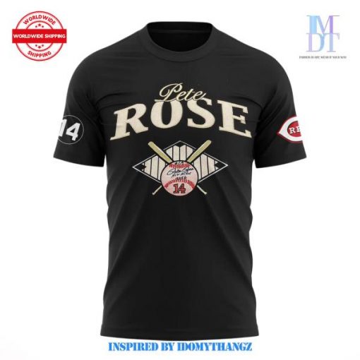 2024 Honor Cincinnati Reds Pete Rose Shirt