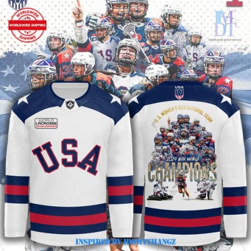 2024 United States Women’s Box Champs Hockey Jersey