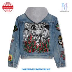 A Tribe Called Quest Greatest Hits Hooded Denim Jacket