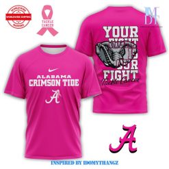 Alabama Crimson Tide Tackle Cancer 2024 T-Shirt