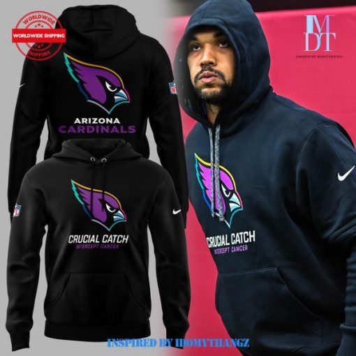 Arizona Cardinals NFL Crucial Catch 2024 Hoodie