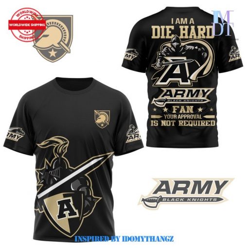 Army Black Knights Die Hard Fans Limited T-Shirt