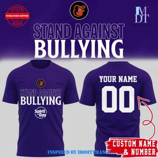 Baltimore Orioles Stand Against Bullying Shirt