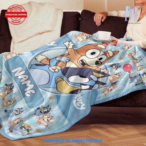 Bluey Family Soft Cozy Personalized Blankets