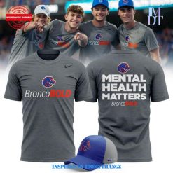 Boise State Football 2024 Mental Health Matters Boise State Shirt