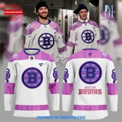 Boston Bruins Fights Cancer Hockey Jersey