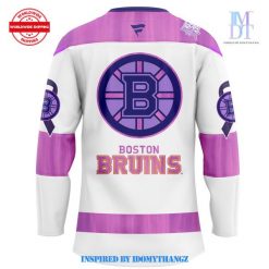 Boston Bruins Fights Cancer Hockey Jersey