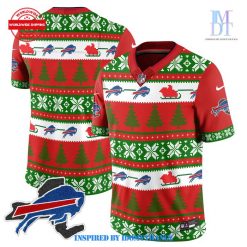 Buffalo Bills 2024 Christmas Vapor Limited Jersey