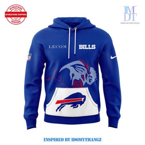 Buffalo Bills Nike Blue Game Player 2024 Hoodie