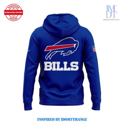 Buffalo Bills Nike Blue Game Player 2024 Hoodie