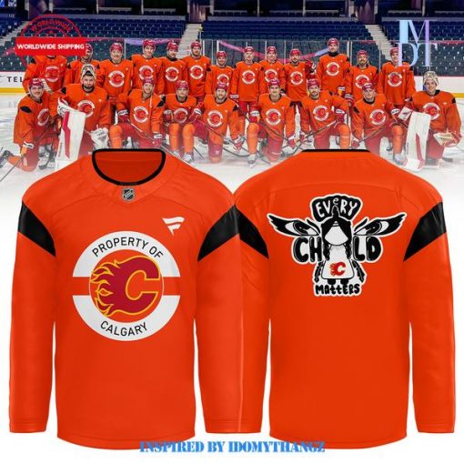 Calgary Flames Every Child Matters 2024 Hockey Jersey