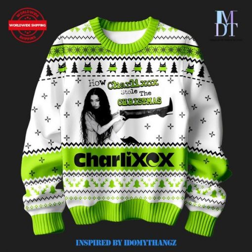 Charli XCX Stole The Christmas Sweater