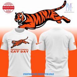 Cincinnati Bengals International Cat Day White Shirt