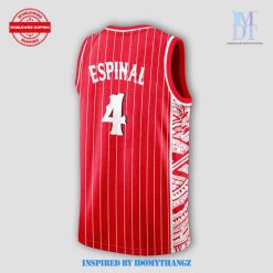 Cincinnati Reds Espinal Basketball Jersey