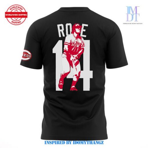 Cincinnati Reds In Loving Memory Pete Rose Black Shirt