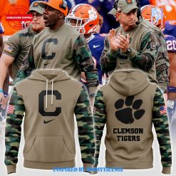 Clemson Tigers 2024 Camouflage Camo Hoodie