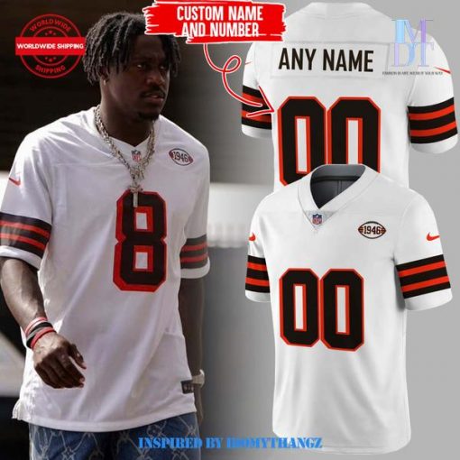 Cleveland Browns 2024 Custom Football Jersey