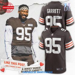 Cleveland Browns Myles Garrett Hand Signed Jersey