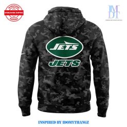 Coach Jeff Ulbrich New York Jets Camo Hoodie