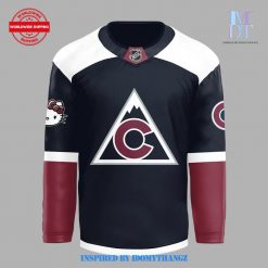 Colorado Avalanche x Hello Kitty 50th Anniversary Hockey Jersey