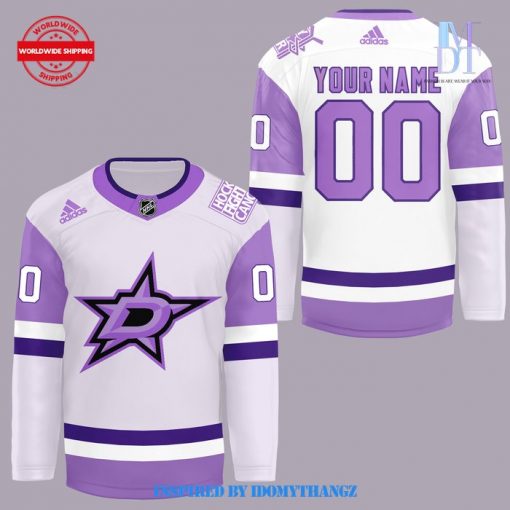 Dallas Stars x Hockey Fights Cancer Night 2024 Jersey