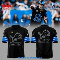 Detroit Lions New Season 2024 Limited Black Football Jersey