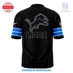 Detroit Lions New Season 2024 Limited Black Football Jersey