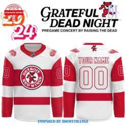 Detroit Red Wings Grateful Dead Night 2024 Limited Edition Hockey Jersey