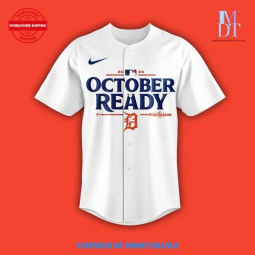 Detroit Tigers Fanatics 2024 MLB Postseason Locker Room Jersey