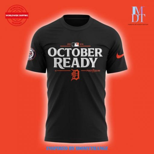 Detroit Tigers Fanatics 2024 Postseason Locker Room Shirt