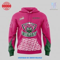 Everett Silvertips 2024 Pink the Rink Hoodie