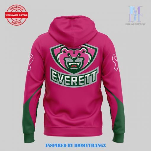 Everett Silvertips 2024 Pink the Rink Hoodie