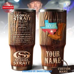 George Strait Amarillo By Morning Tumbler