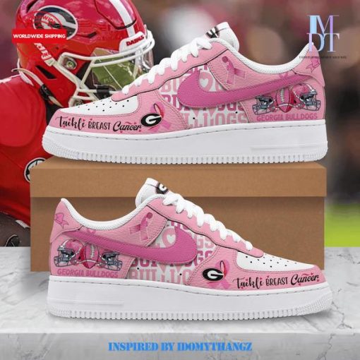 Georgia Bulldogs Tackle Breast Cancer Air Force 1