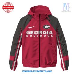 Georgia Bulldogs They Not Like Us Windbreaker Outdoor Jacket