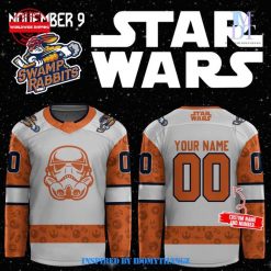 Greenville Swamp Rabbits x Star Wars November 9 Night Jersey